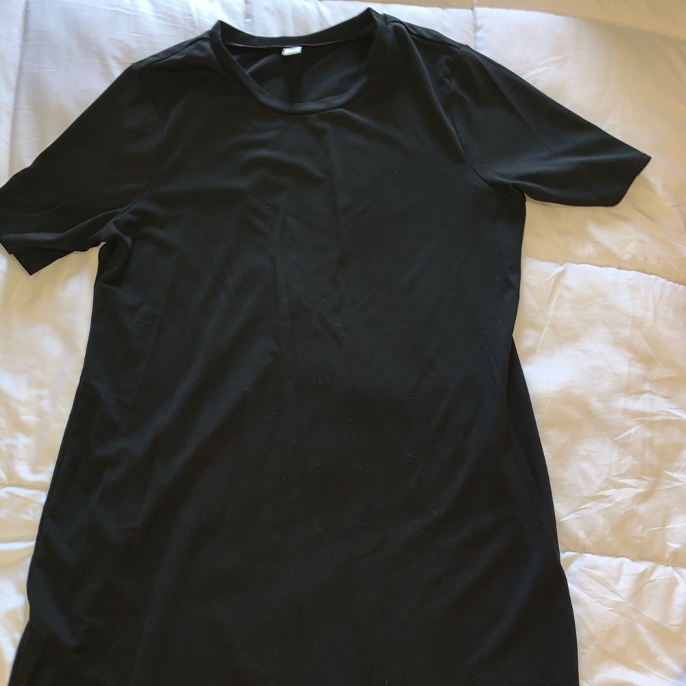 OLD NAVY BLACK DRESS KNEE LENGTH